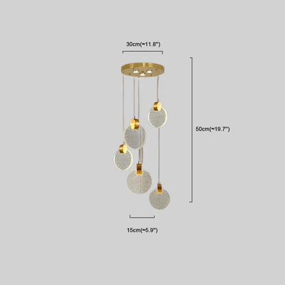 Art Deco Round – Pendant Light 